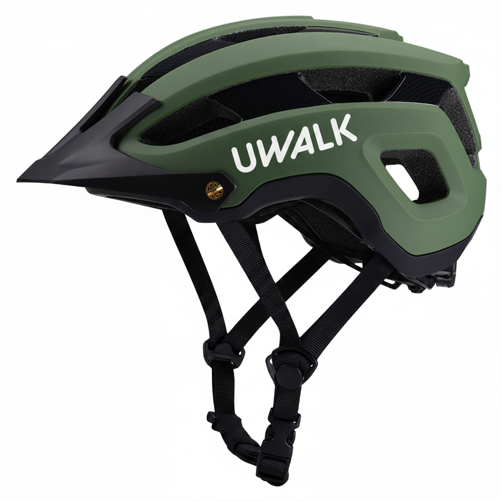 UWalk-A005 CE/CPSC Mountain Bike Helmet Lightweight MTB & Road Cycling Helmet