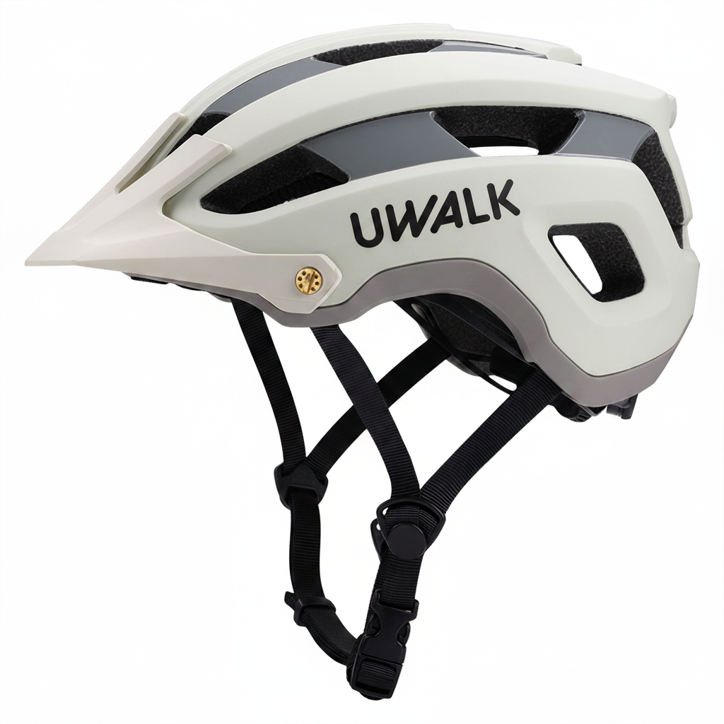 UWalk-A005 CE/CPSC Mountain Bike Helmet Lightweight MTB & Road Cycling Helmet