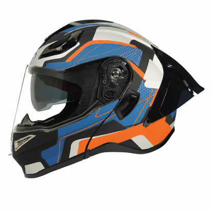 UWALK-165 NEW Flip-Up Motorcycle Helmet – DOT Approved