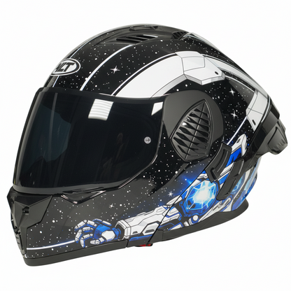 UWALK-167 NEW Flip-Up Motorcycle Helmet – DOT Approved