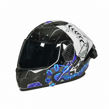 UWALK-167 NEW Flip-Up Motorcycle Helmet – DOT Approved