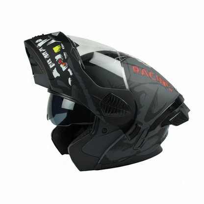 UWALK-167 NEW Flip-Up Motorcycle Helmet – DOT Approved