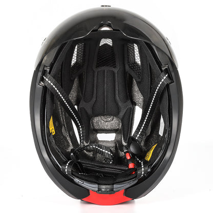 UWalk-A016G Bike Helmet with magnetic windshield & USB charging taillight