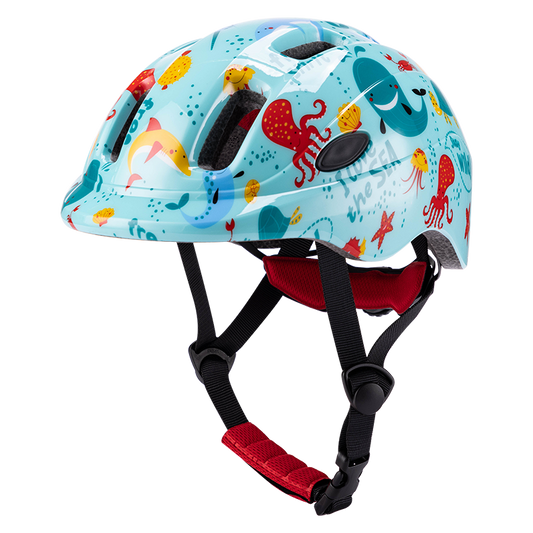 UWalk-K007 Ocean Cartoon Kids Bike Helmet