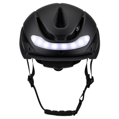 UWalk-A009G Smart Bike Helmet for Adult – LED Light, Turn Signals & Magnetic Visor, CE/CPSC Certified