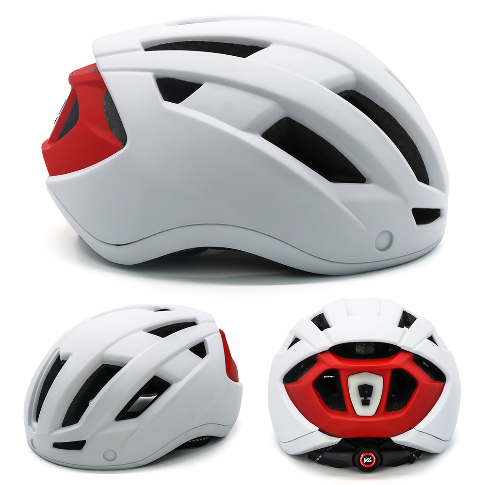 UWalk-A016G Bike Helmet with magnetic windshield & USB charging taillight