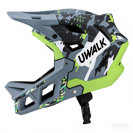 UWalk FA009 CE/CPSC FULL-FACE Mountain Bike Helmet
