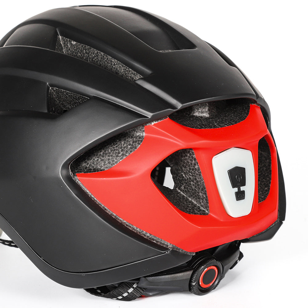 UWalk-A016G Bike Helmet with magnetic windshield & USB charging taillight