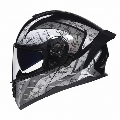 UWALK-900 Flip-Up Motorcycle Helmet – DOT Approved
