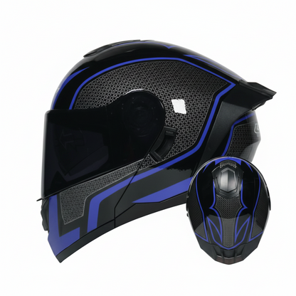 UWALK-900 Flip-Up Motorcycle Helmet – DOT Approved