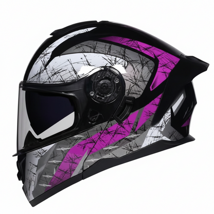 UWALK-900 Flip-Up Motorcycle Helmet – DOT Approved