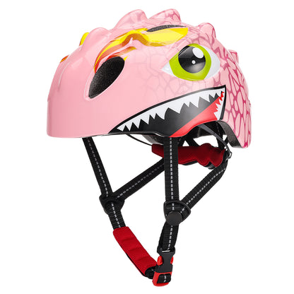 UWalk-K013 3D Dinosaur Kids Bike Helmet