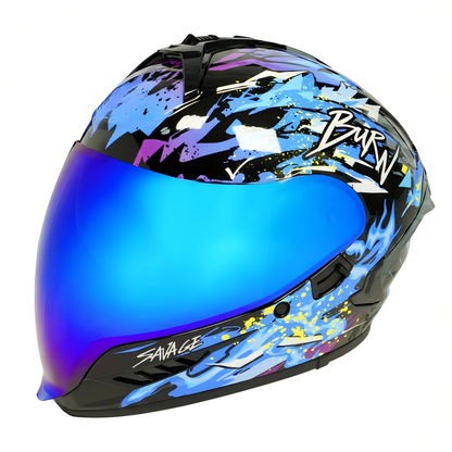 UWALK-102 NEW Full-Face Motorcycle Helmet | Style, Clarity & Safety Redefined