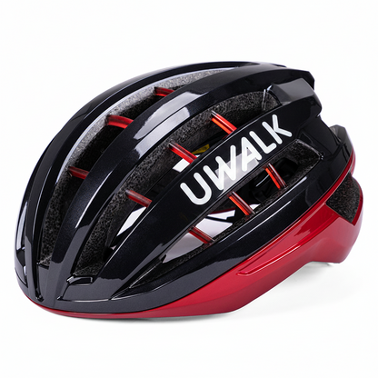 UWalk-A006G Adult Road Bike Helmet with Magnetic len