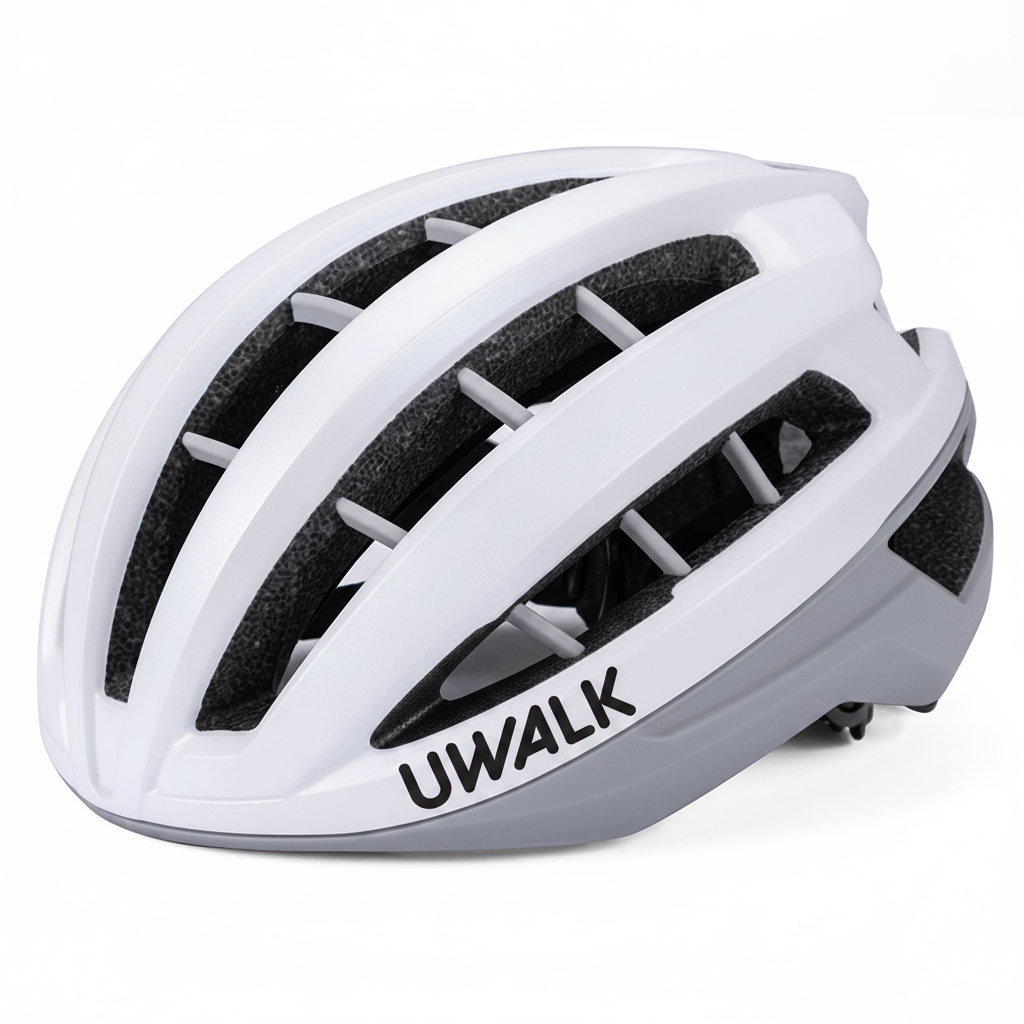 UWalk-A006G Adult Road Bike Helmet with Magnetic len