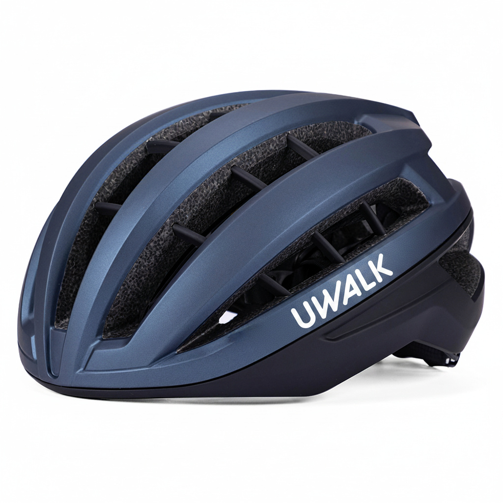 UWalk-A006G Adult Road Bike Helmet with Magnetic len