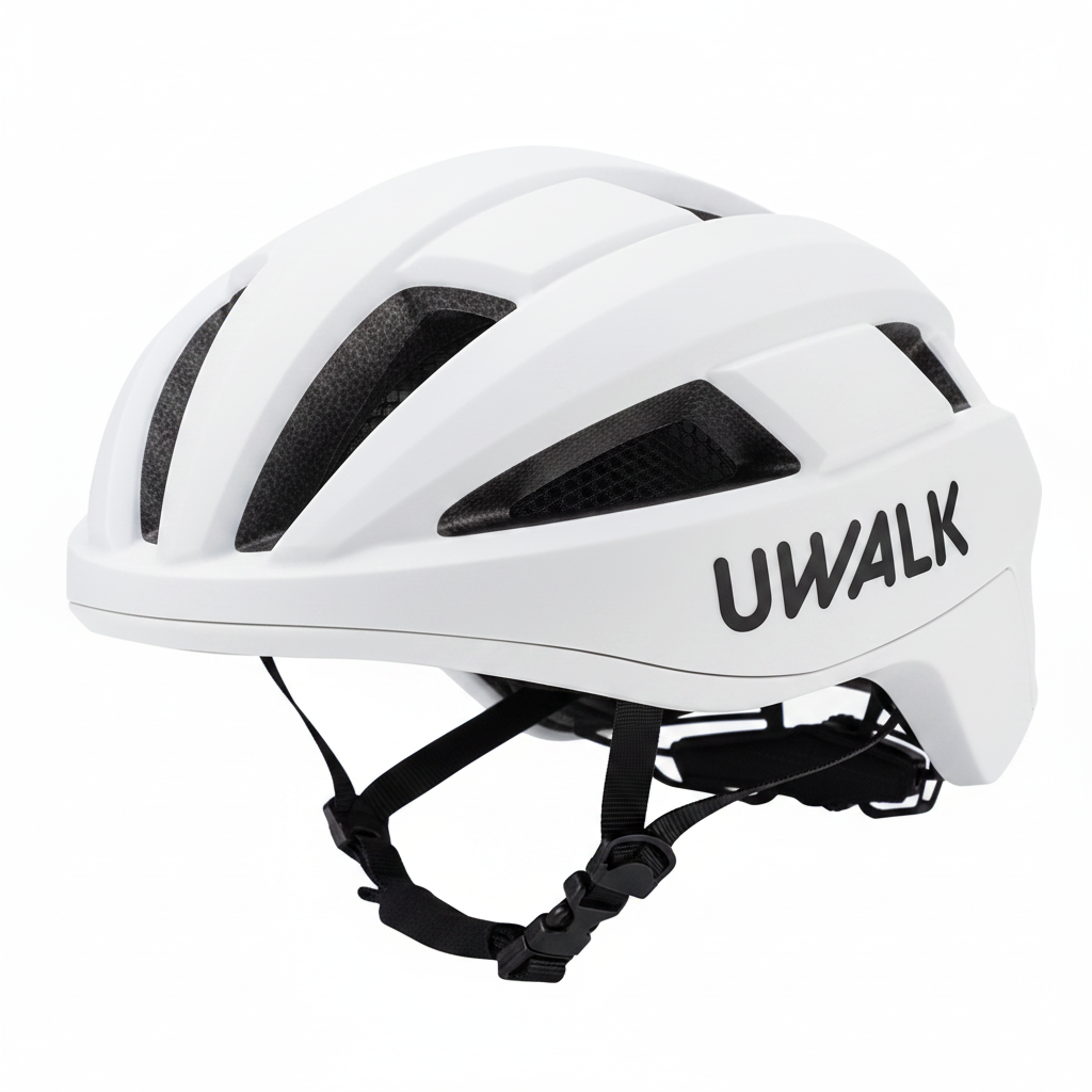 UWalk-A008G Adult Road Bike Helmet with Magnetic len