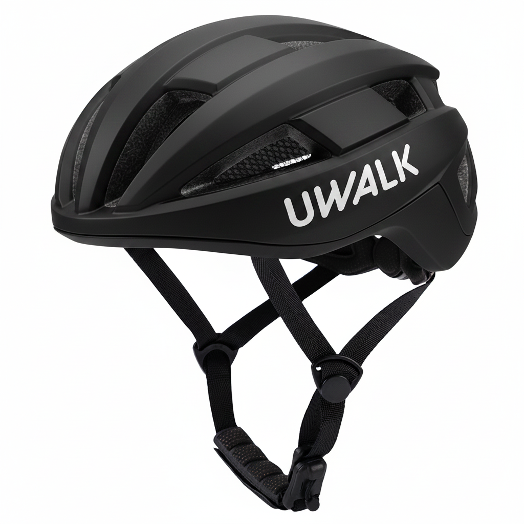 UWalk-A008G Adult Road Bike Helmet with Magnetic len