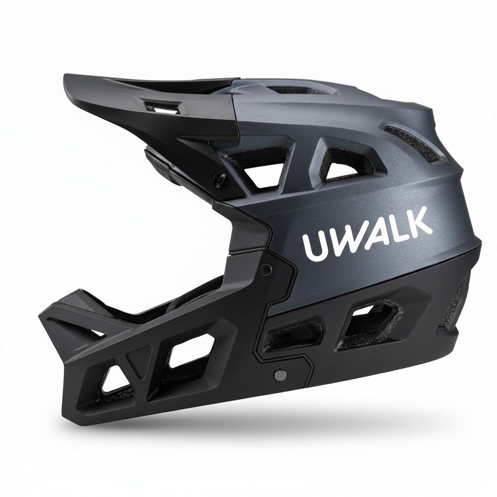 UWalk FA008 CE/CPSC FULL-FACE Mountain Bike Helmet