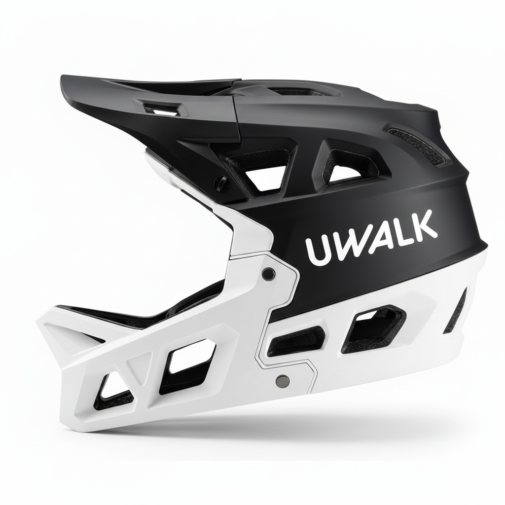 UWalk FA008 CE/CPSC FULL-FACE Mountain Bike Helmet
