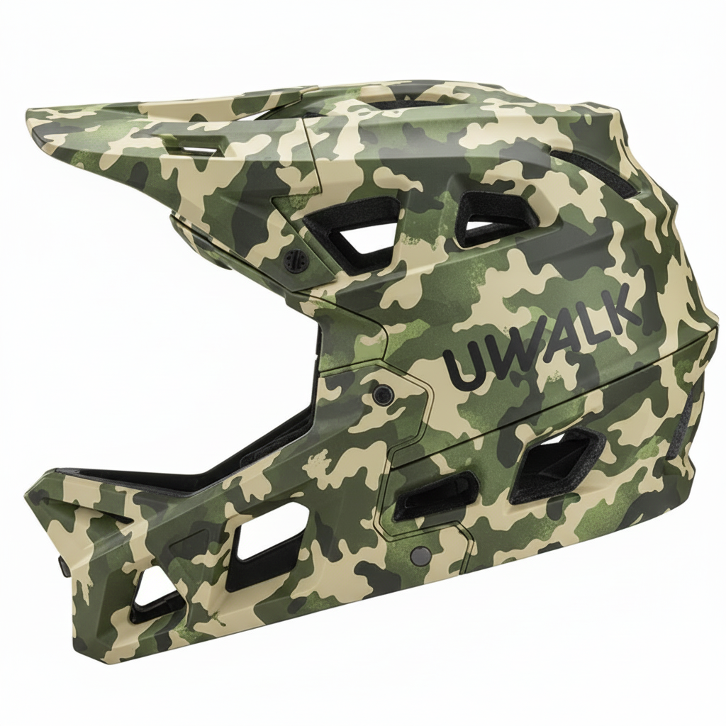 UWalk FA008 CE/CPSC FULL-FACE Mountain Bike Helmet