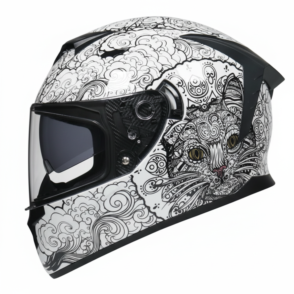 UWALK-702 Full-Face Motorcycle Helmet