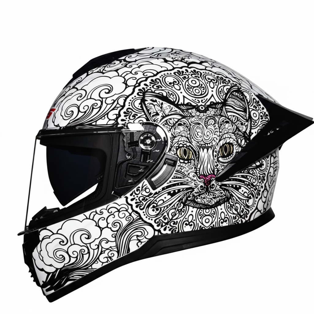 UWALK-703 Full-Face Motorcycle Helmet