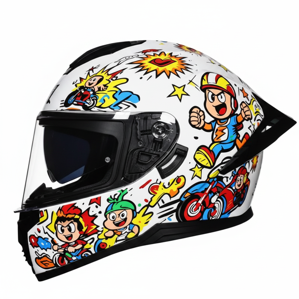 UWALK-703 Full-Face Motorcycle Helmet