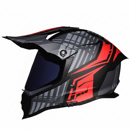 UWALK-800 Dual-Sport Off-Road Helmet – Style, Safety & Versatile Visor Options