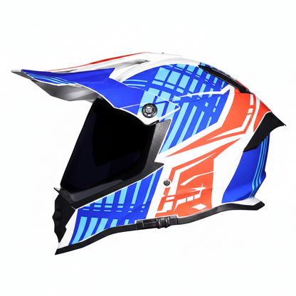 UWALK-800 Dual-Sport Off-Road Helmet – Style, Safety & Versatile Visor Options