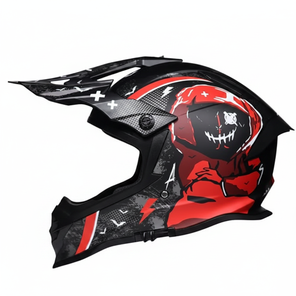 UWALK-800 Dual-Sport Off-Road Helmet – Style, Safety & Versatile Visor Options