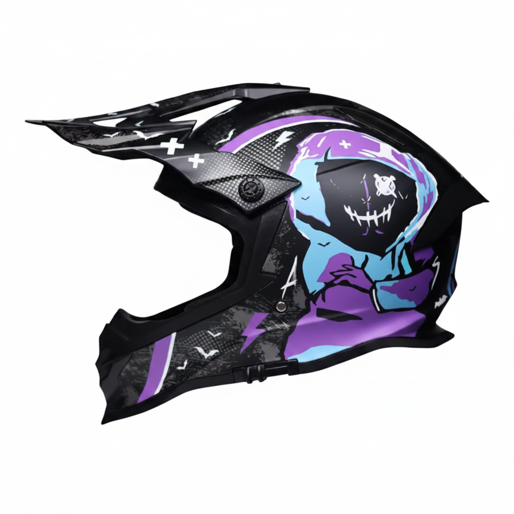 UWALK-800 Dual-Sport Off-Road Helmet – Style, Safety & Versatile Visor Options