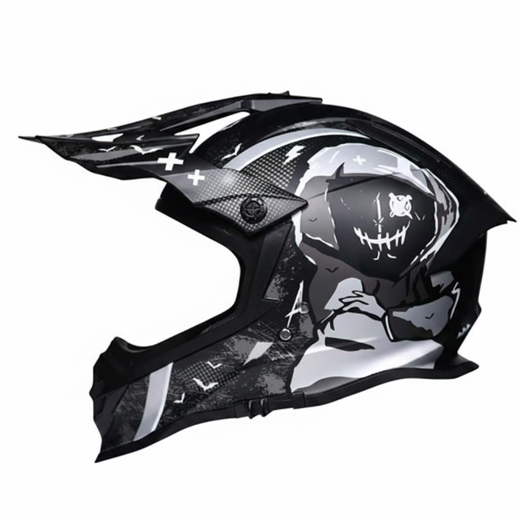 UWALK-800 Dual-Sport Off-Road Helmet – Style, Safety & Versatile Visor Options