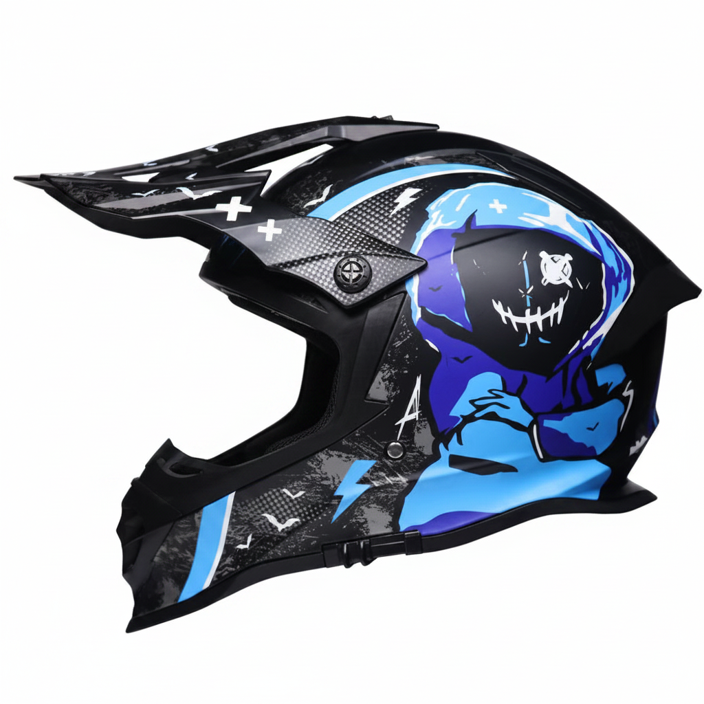 UWALK-800 Dual-Sport Off-Road Helmet – Style, Safety & Versatile Visor Options